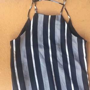 Forever 21 striped maxi dress